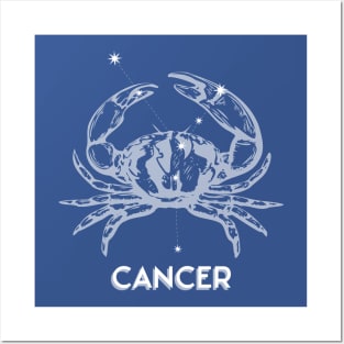 Cancer Constellation Posters and Art